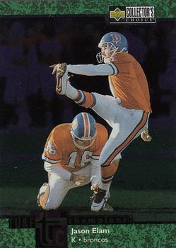 Jason Elam Denver Broncos 1997 Upper Deck Collector's Choice NFL Turf Champions #TC29